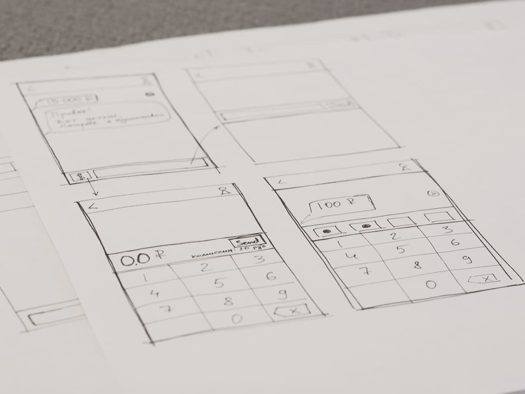 Initial sketches